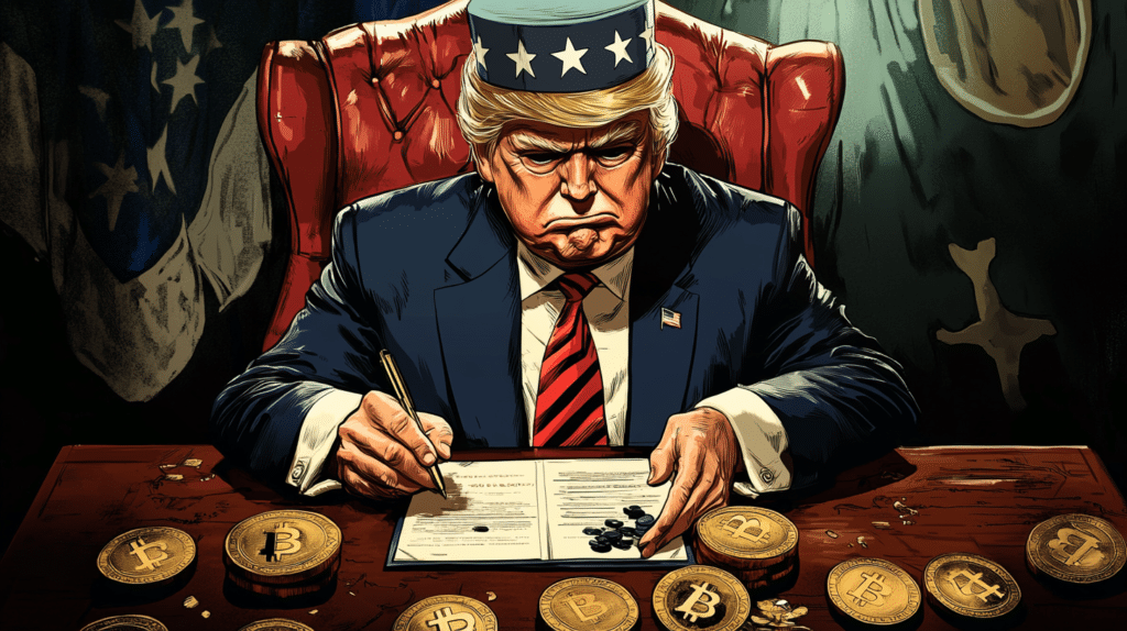 Bitcoin Cai Abaixo de US$ 90k O Impacto das Tarifas de Trump